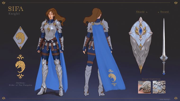 Knight by Fatine Aouiniya