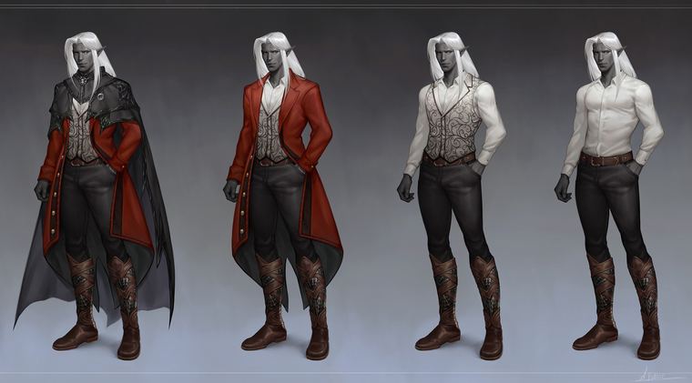 Dark Elf by Fatine Aouiniya