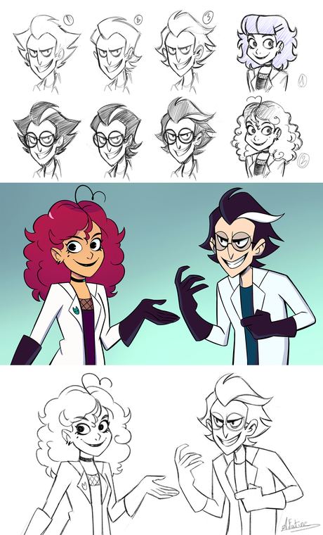 Evil Science by Fatine Aouiniya