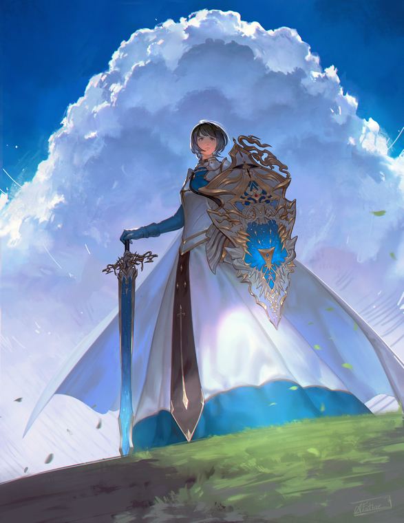 Knight by Fatine Aouiniya