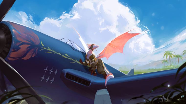Dragon by Fatine Aouiniya