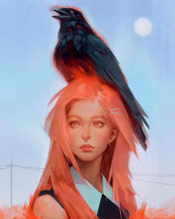 Raven by Fatine Aouiniya