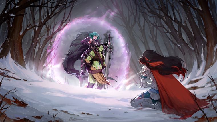 Snow by Fatine Aouiniya
